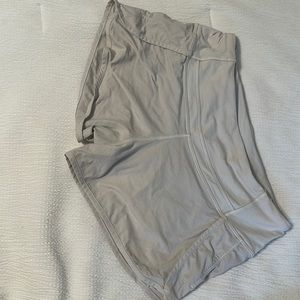 White Lululemon shorts